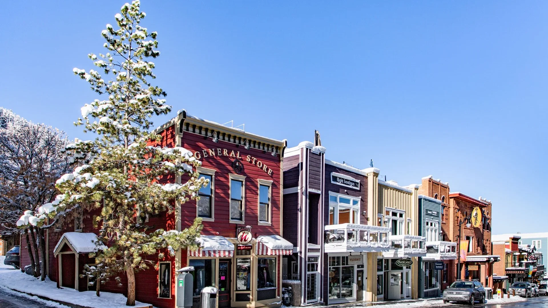 Historic Main Street in Old Town Park City